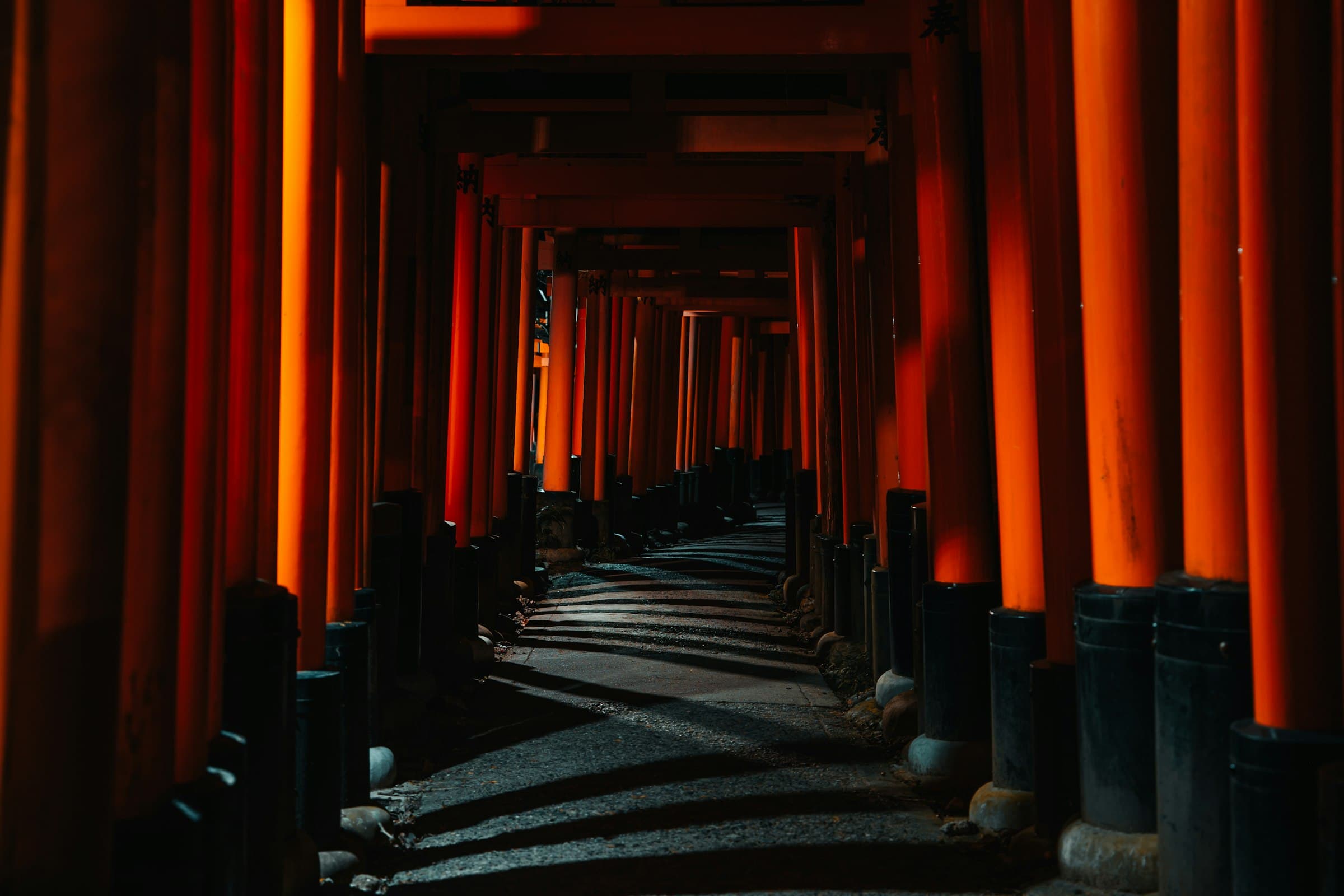 A quiet temple path in Kyoto